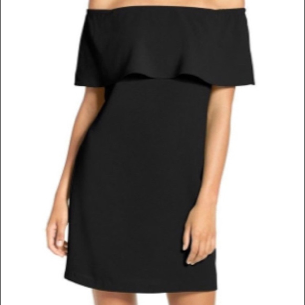 Black Charles Henry Dress Large NWT